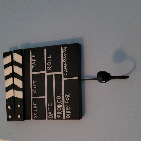 Director metal clapboard hook